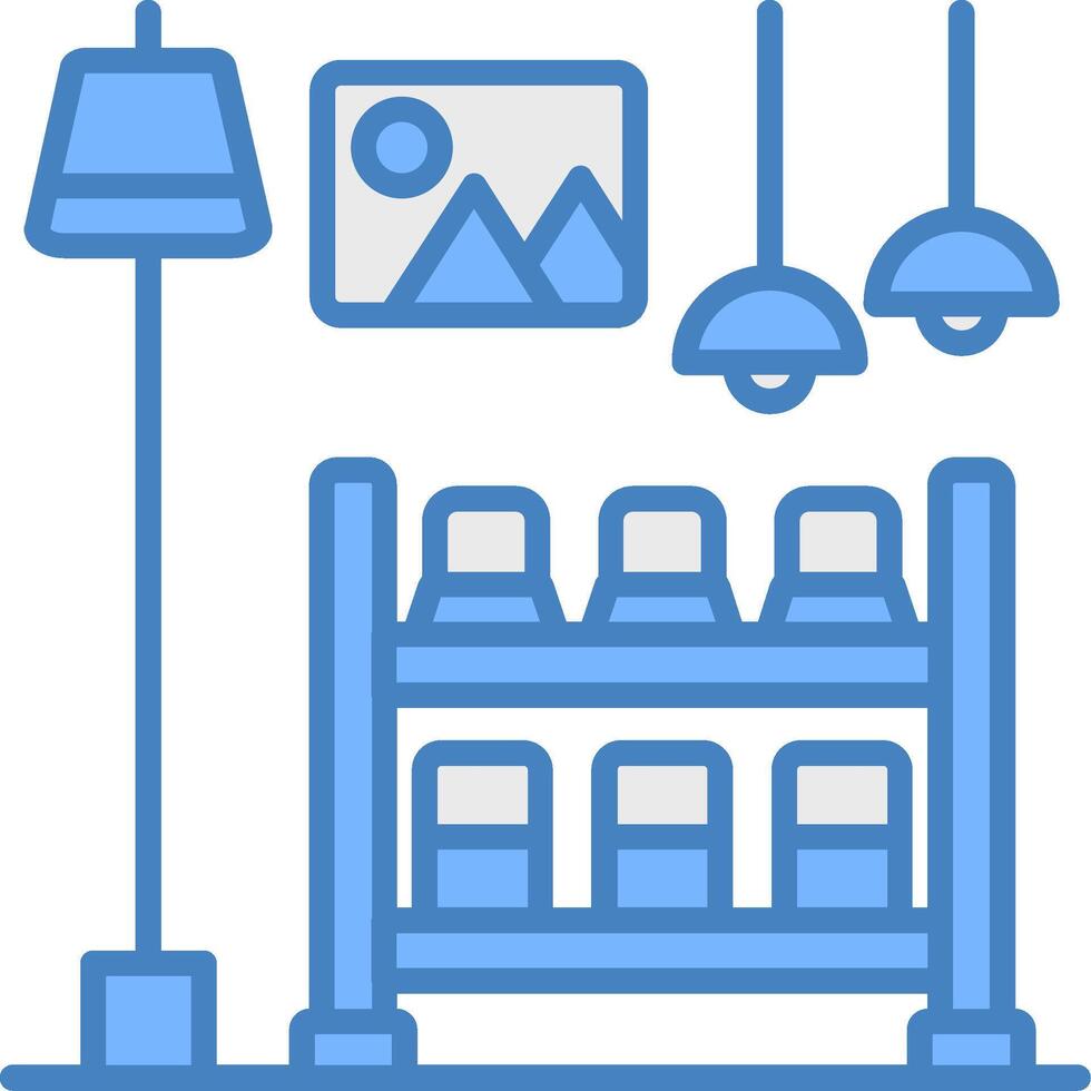 Shoe Rack Conceptual App Symbol vector