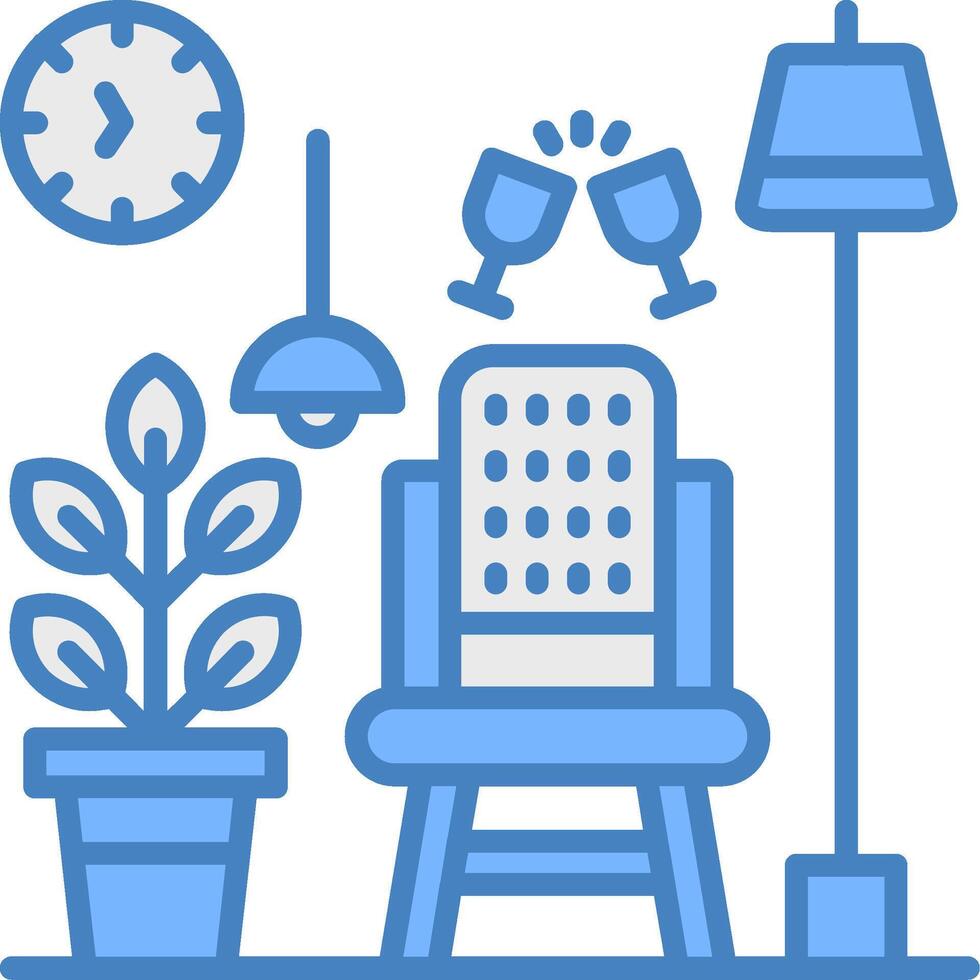 Dining Chair Polished UX Feature vector