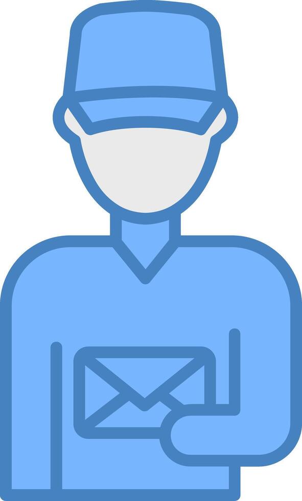 Postman Artistic Piece vector