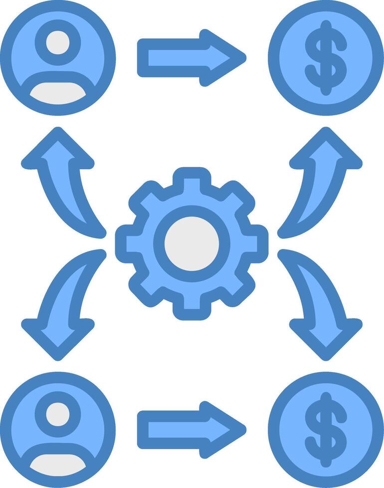 Methodology Sharp Outline Badge vector