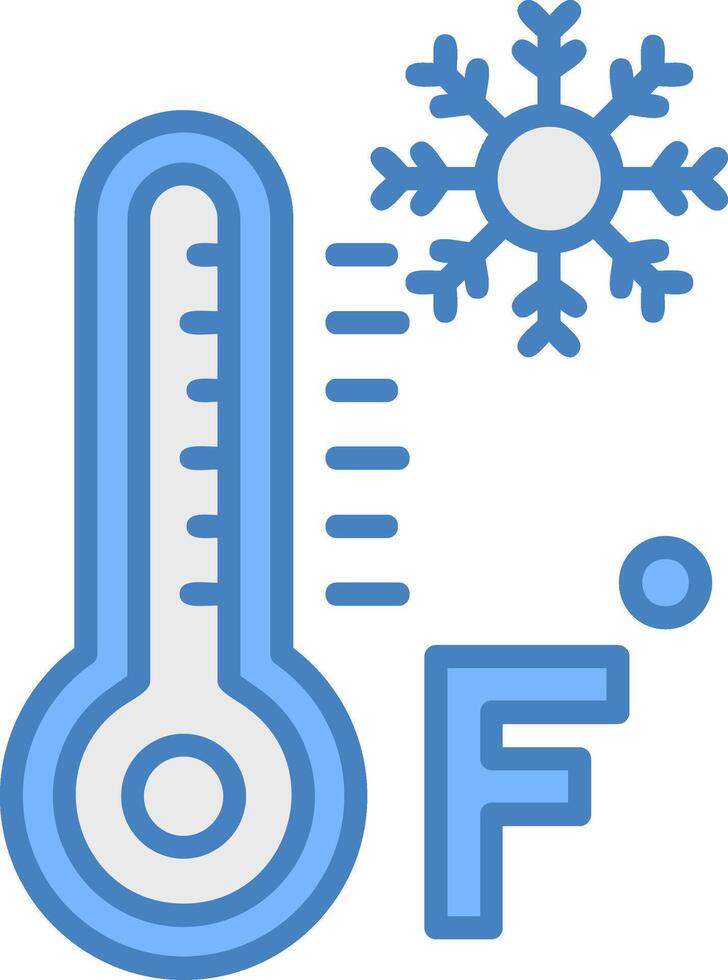 Fahrenheit Compact Icon Fragment vector