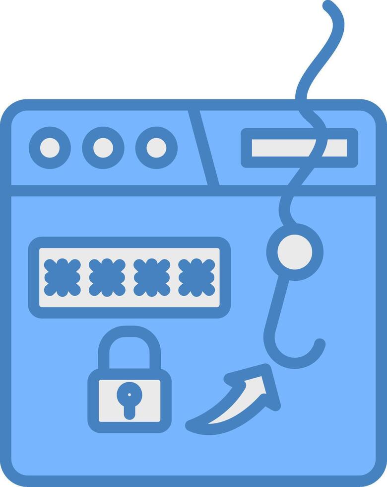 Phishing Styled Badge vector