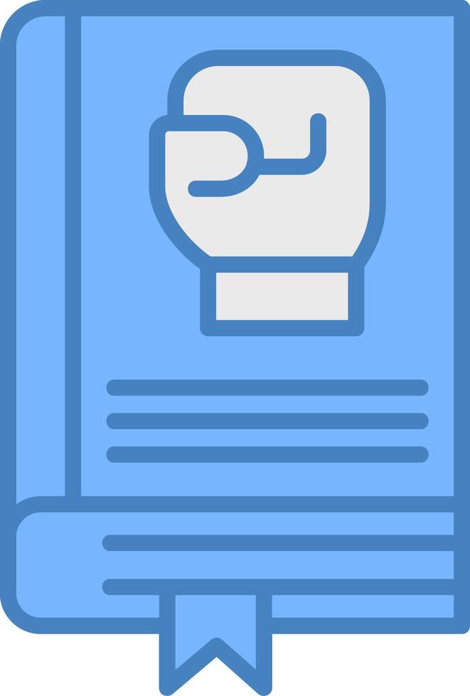 Boxing Detailed Line Drawing vector