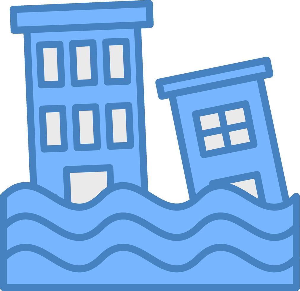 Flood Digital Core Piece vector