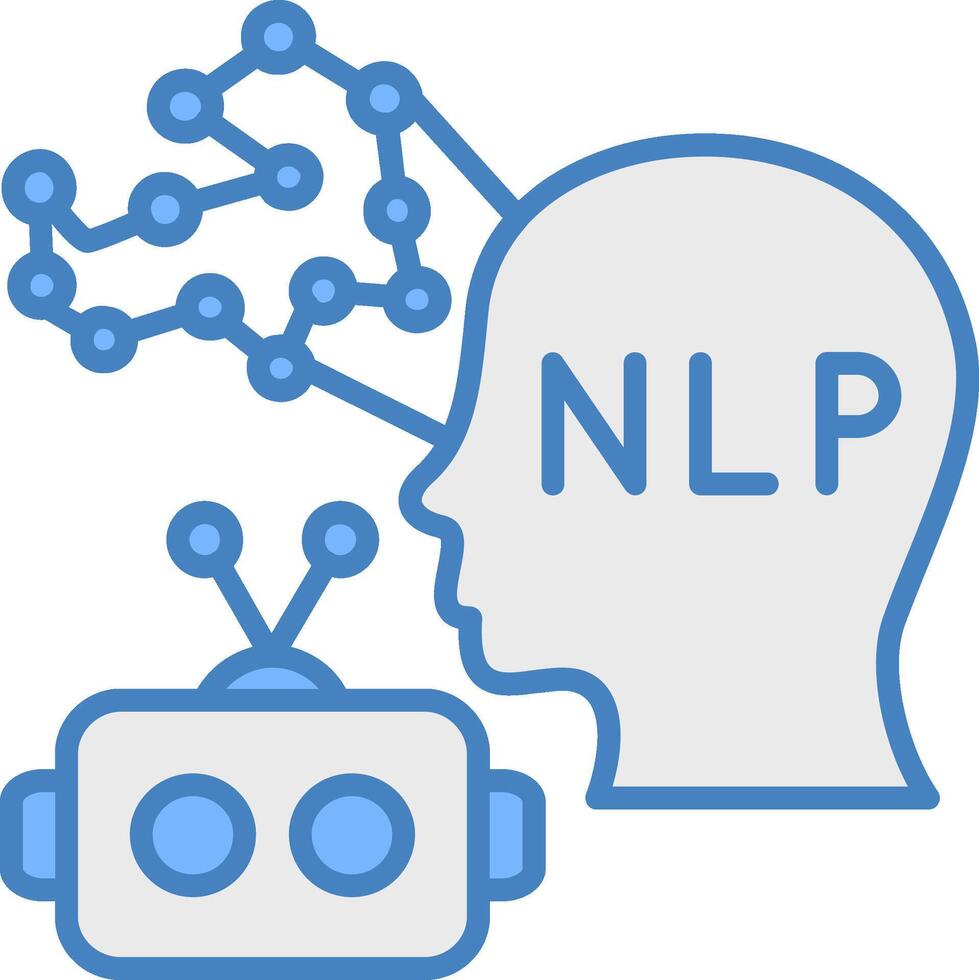 Nlp Bright Color Symbol vector
