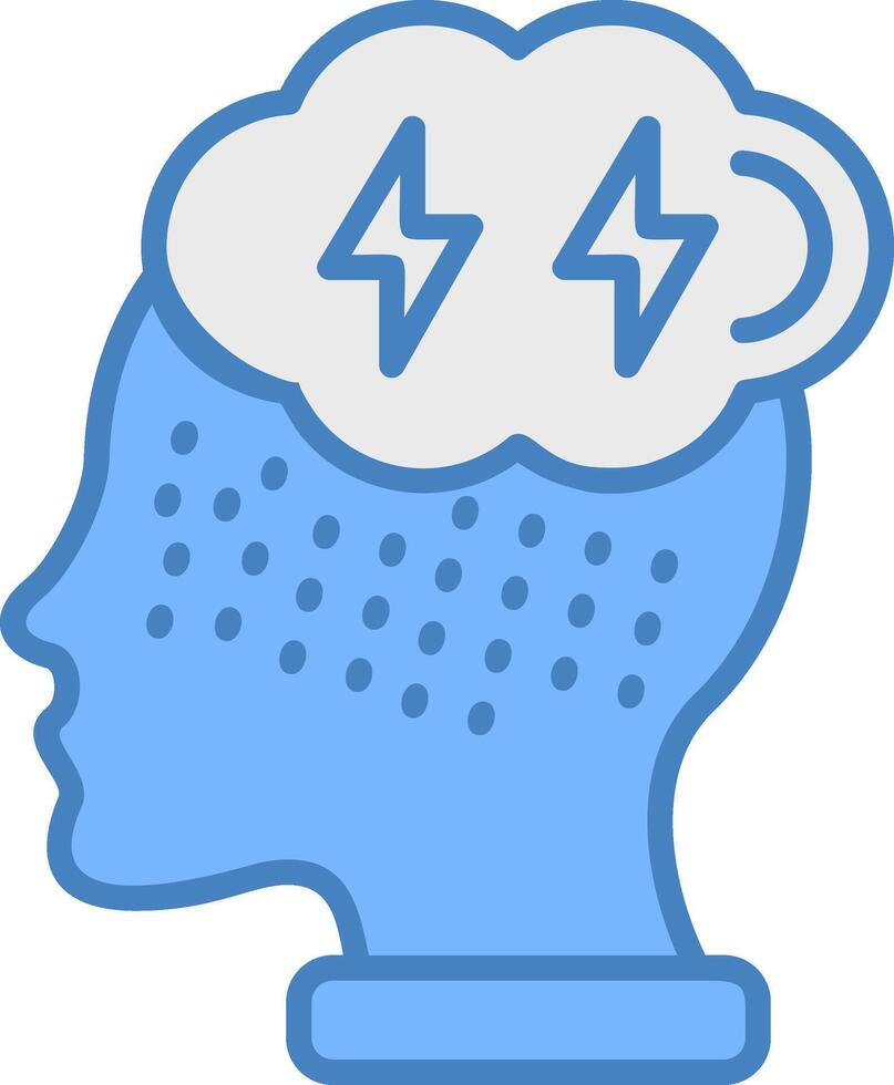 Ptsd Tech Badge Concept vector