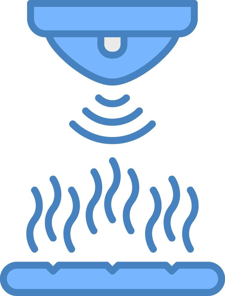 Smoke Detector Unified Visual Component vector