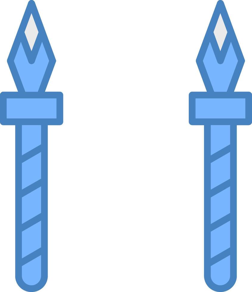 Lance Shadowed Grid Element vector