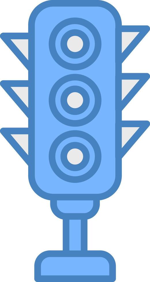 Traffic Light Crystal Clear Object vector
