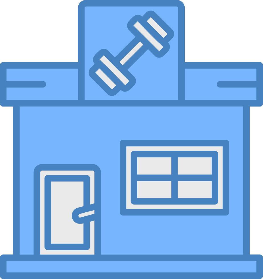Gym Trendy Design Stamp vector