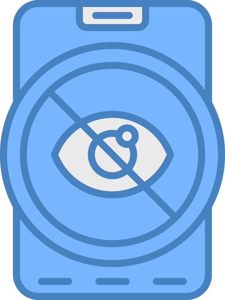 Hide Hybrid Icon Module vector