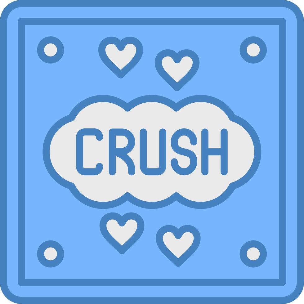 Crush Artistic UI Stamp vector
