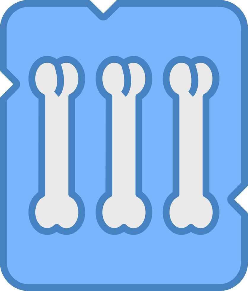 Bones Refined Pattern vector