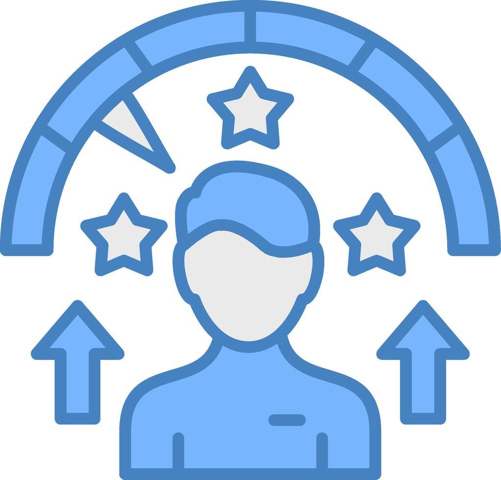 Performance Subtle UX Stamp vector