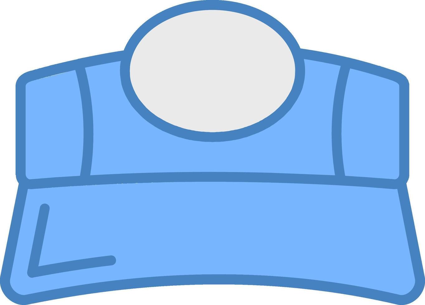Visor Soft Tone Object vector