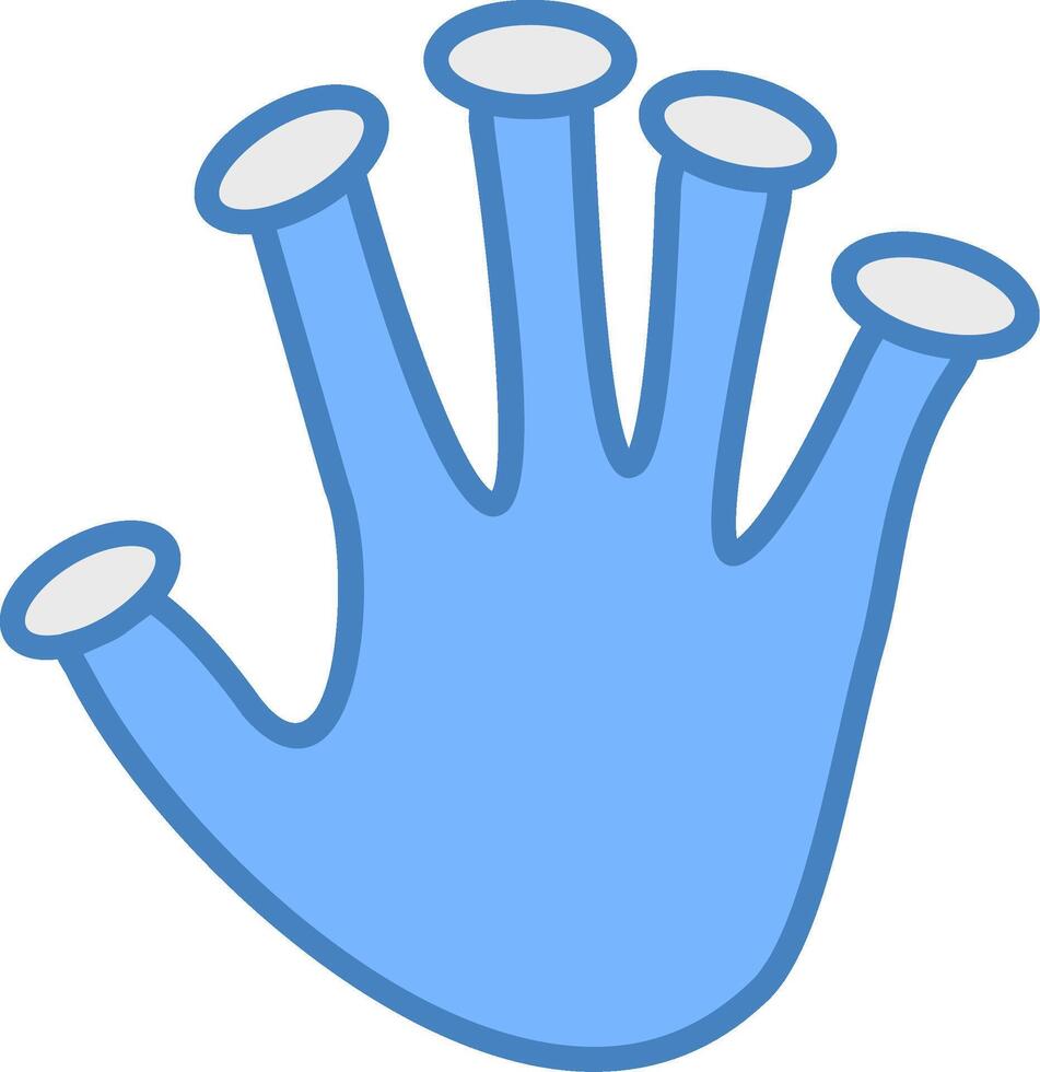 Fingerprint Scan Solid UX Block vector