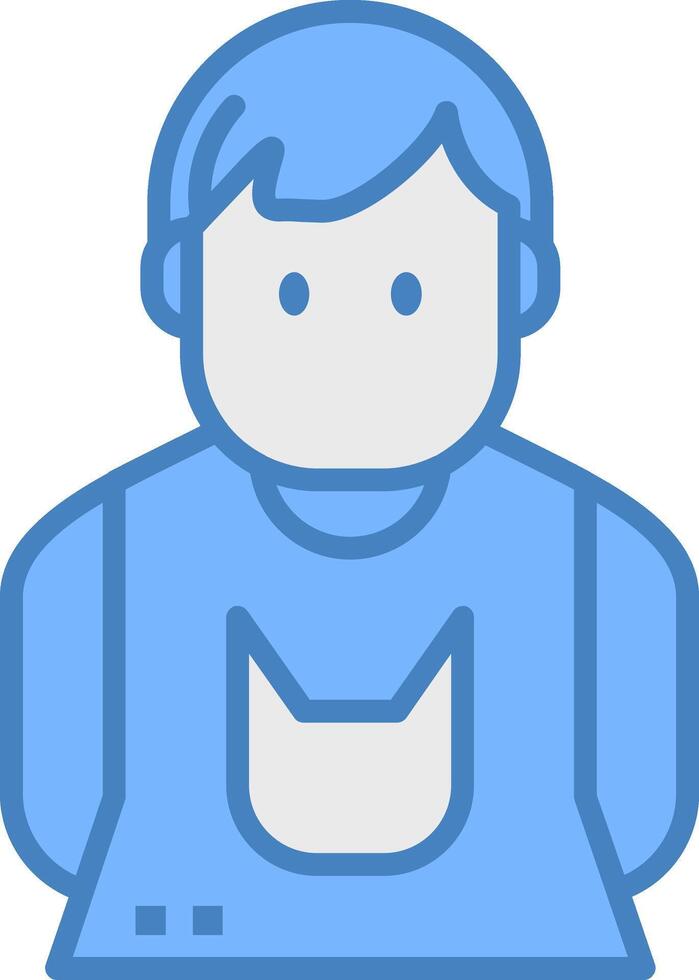 Child Light Sketch Form vector