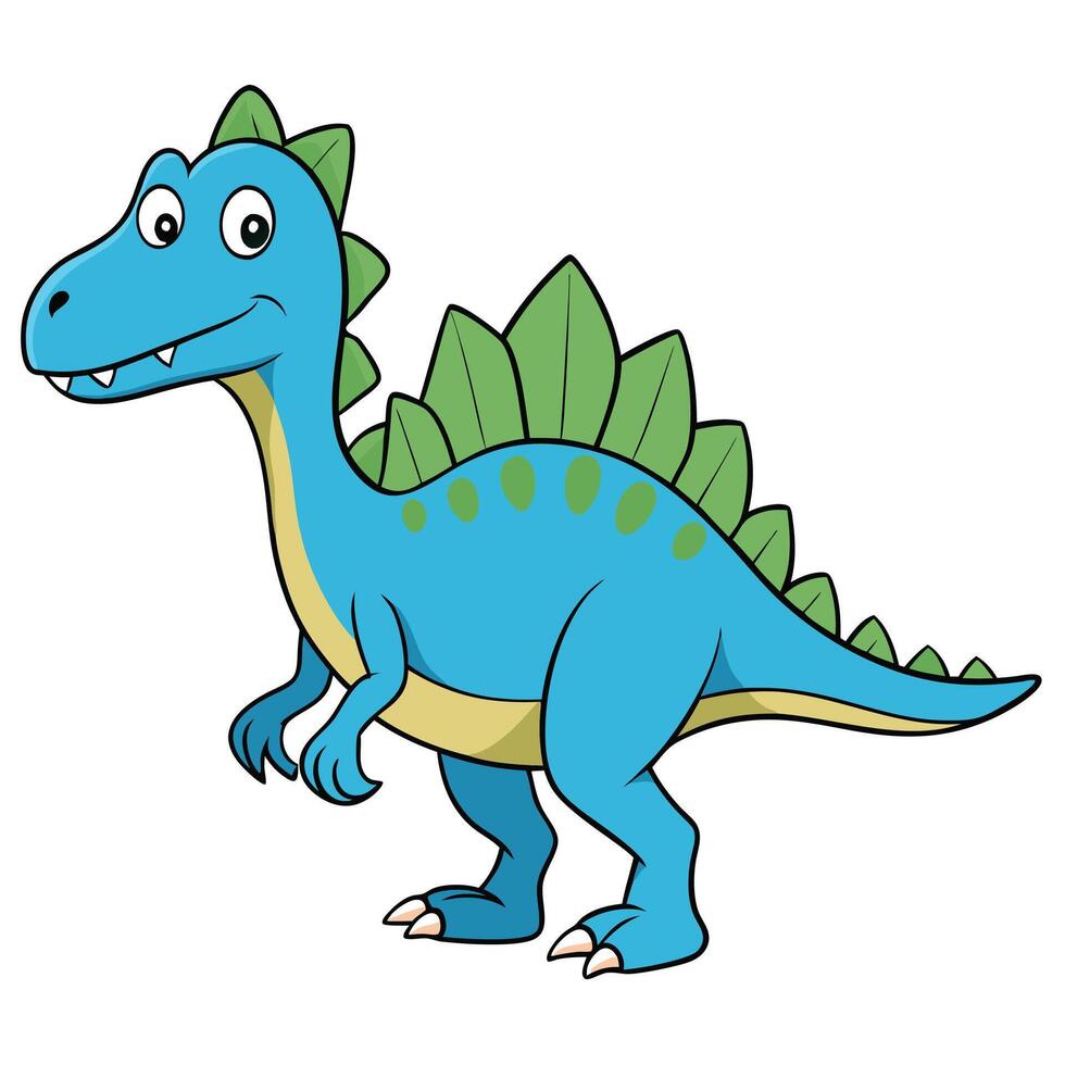 Spinosaurus Dinosaur Carnivore vector
