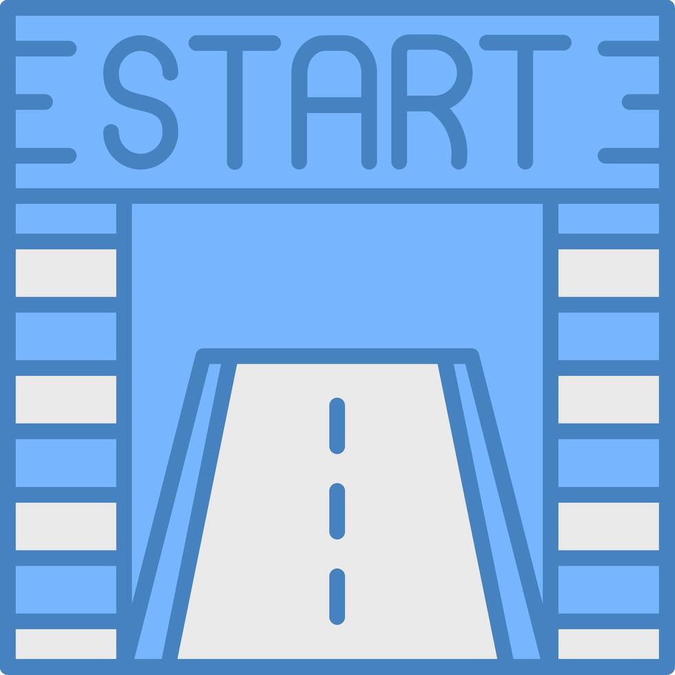 Start Smooth Shape Graphic vector