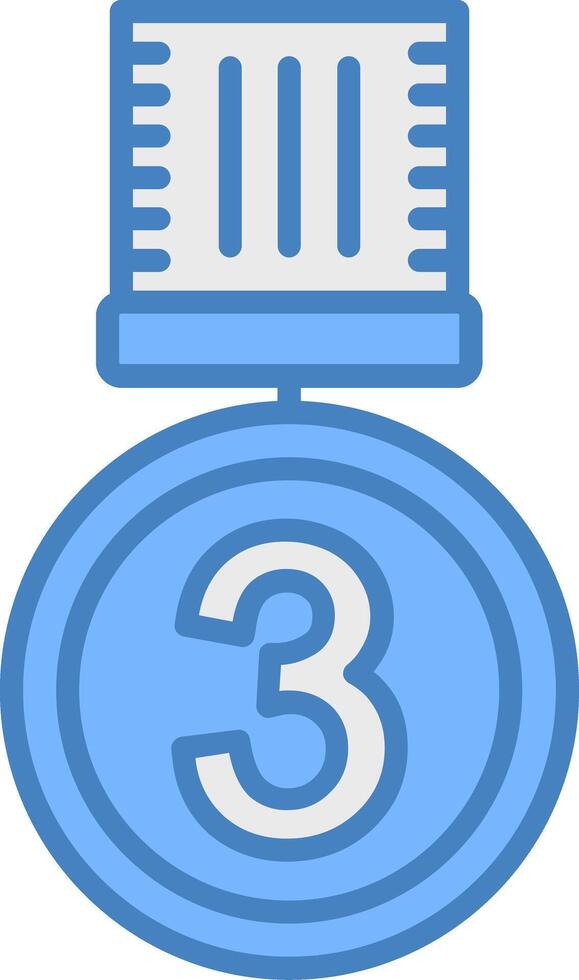 3rd Prize Modern Visual Asset vector