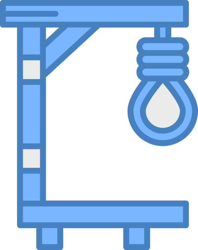 Gallows Gradient Style Object vector