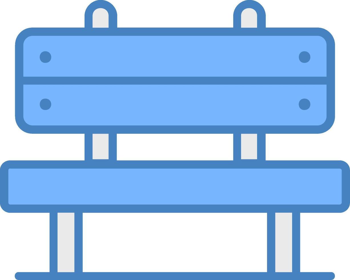 Bench Next-Gen App Graphic vector