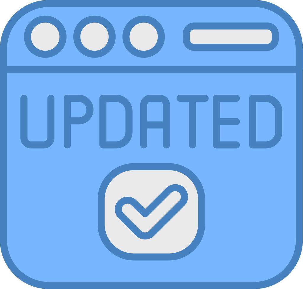 Updated Elegant App Emblem vector