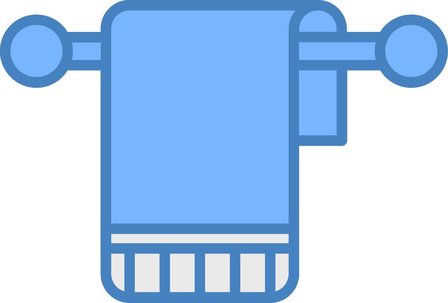 Towel Sleek Visual Element vector