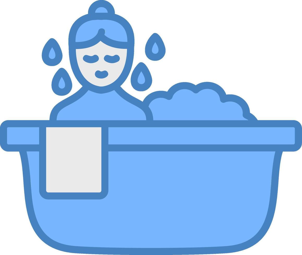 Hydrotherapy Optimized Icon Feature vector
