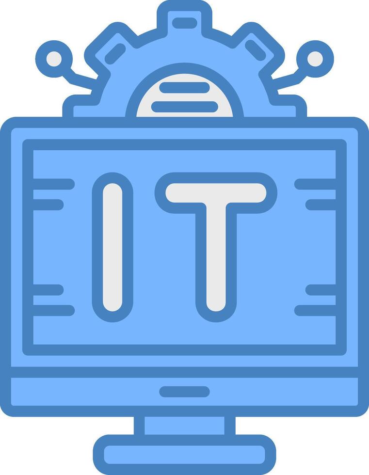 Information Technology Digital Core Piece vector