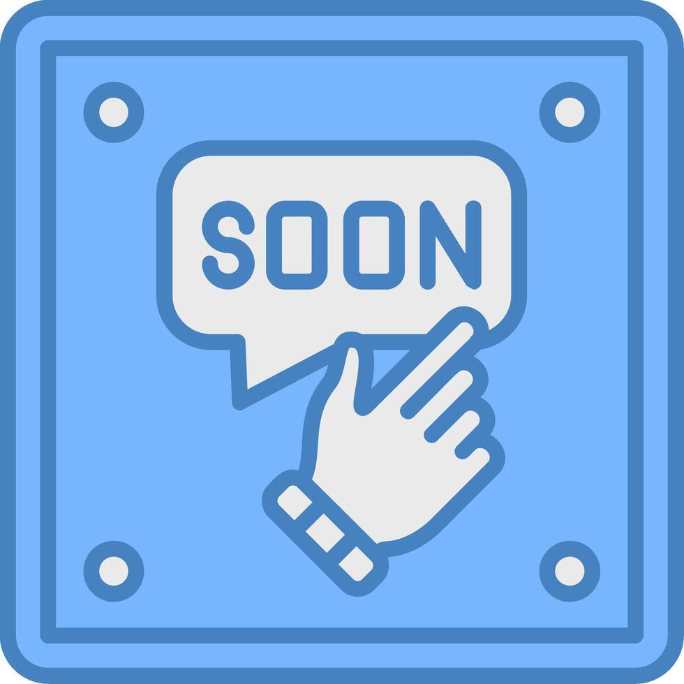 Soon Bright Web Symbol vector