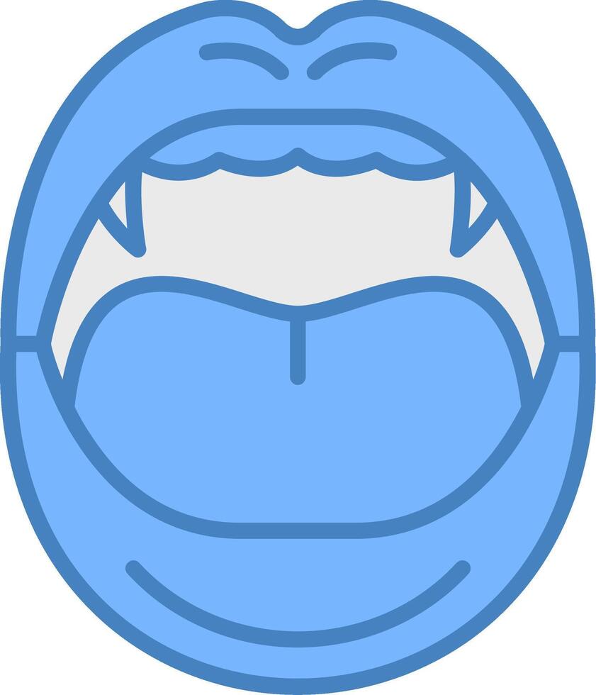 Mouth Conceptual App Symbol vector