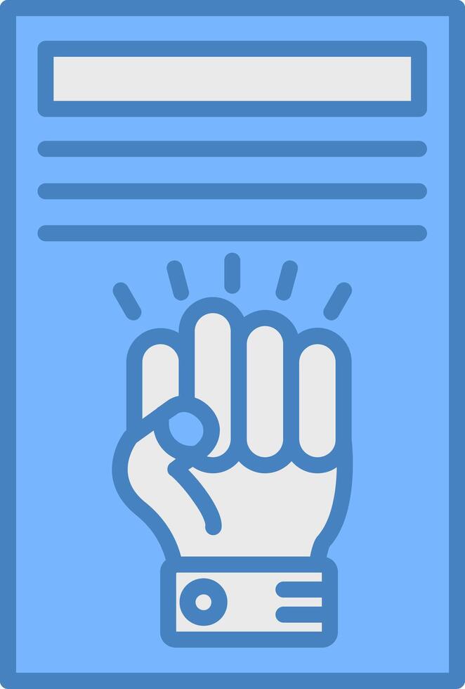 Human Rights Clear Line Pattern vector