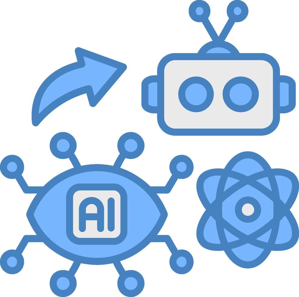 Virtual Reality Intuitive UX Component vector