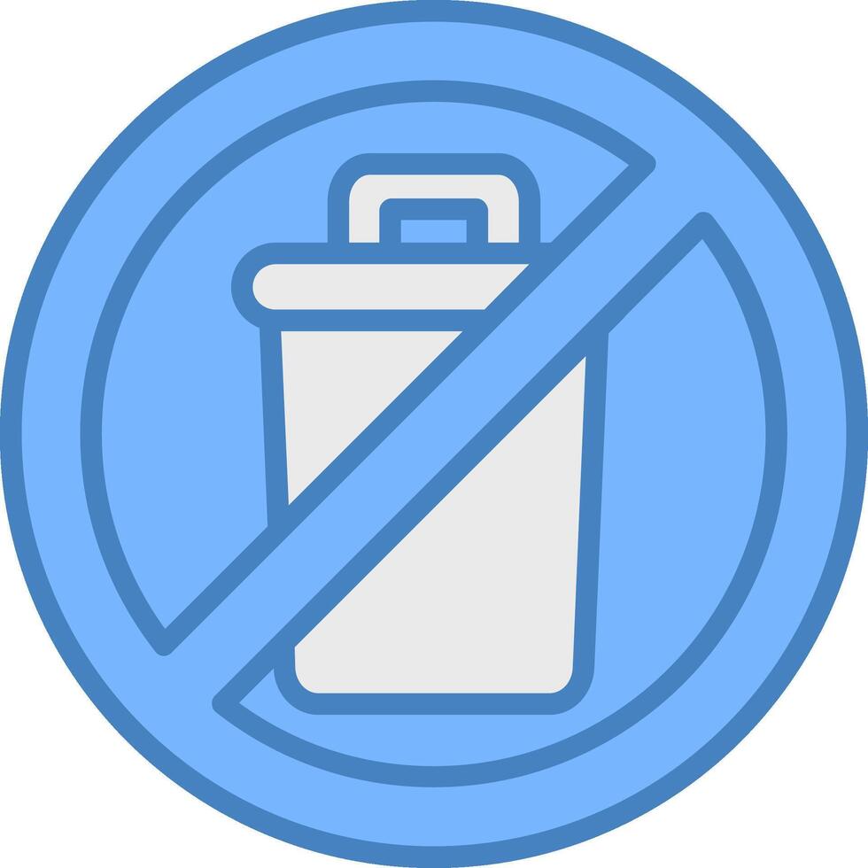 Trash Bin Compact Icon Fragment vector