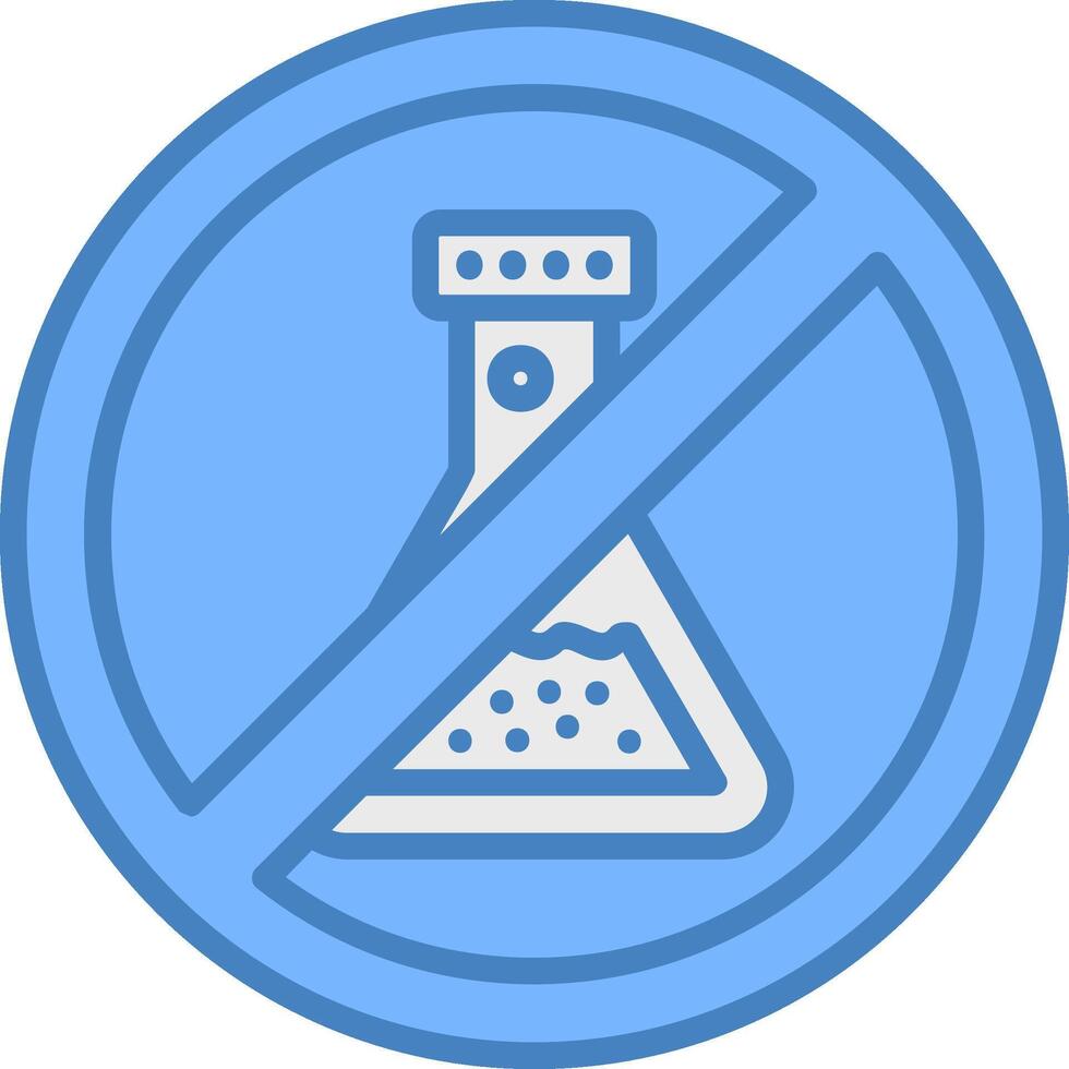No Chemical Futuristic UI Element vector