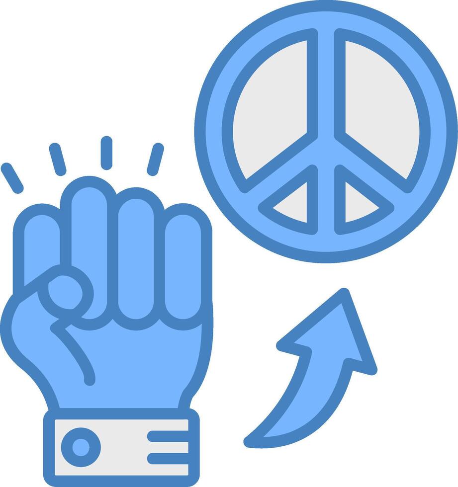 Peace Solid UX Block vector