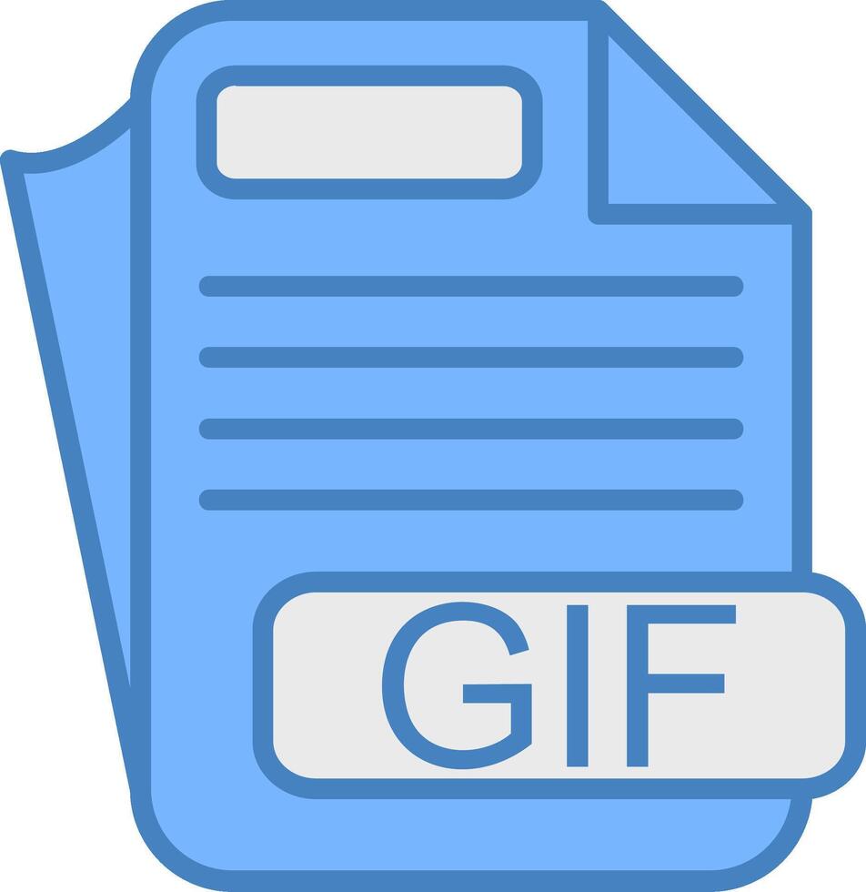 GIF Refined Shape Symbol vector