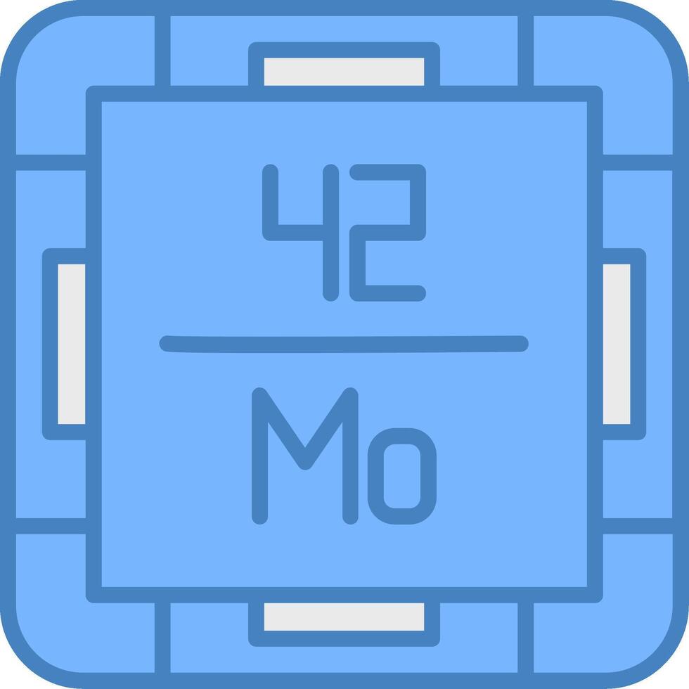 Molybdenum Minimal Grid Form vector