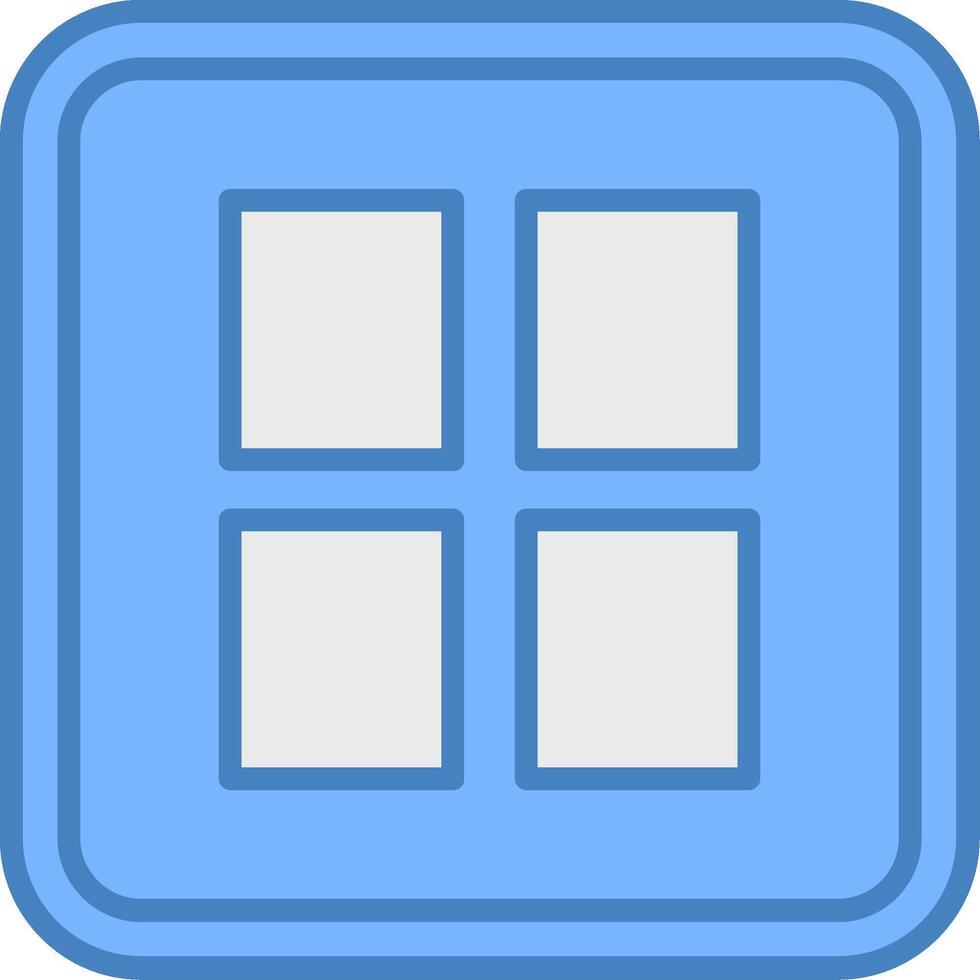 Menu Responsive Web Emblem vector