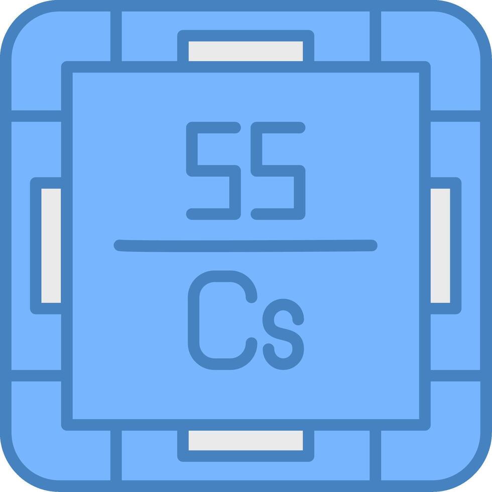Cesium Bright Color Symbol vector