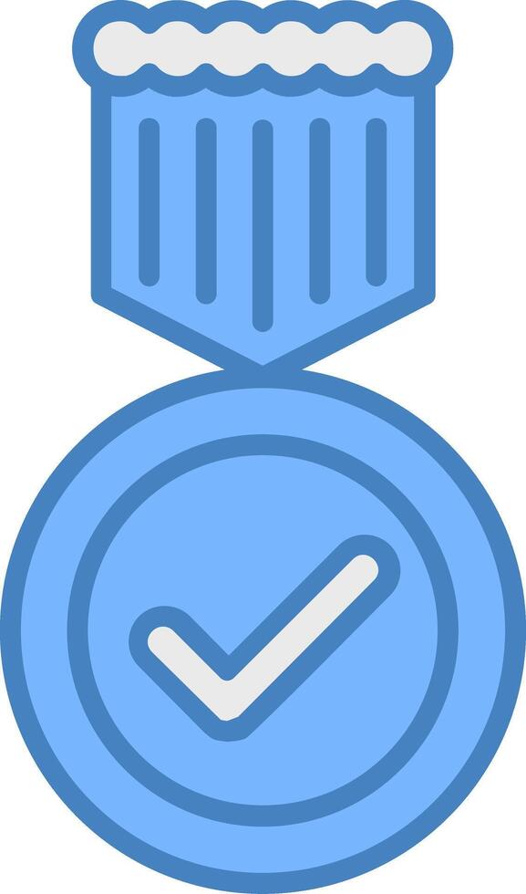 Medal Cool Tone Object vector