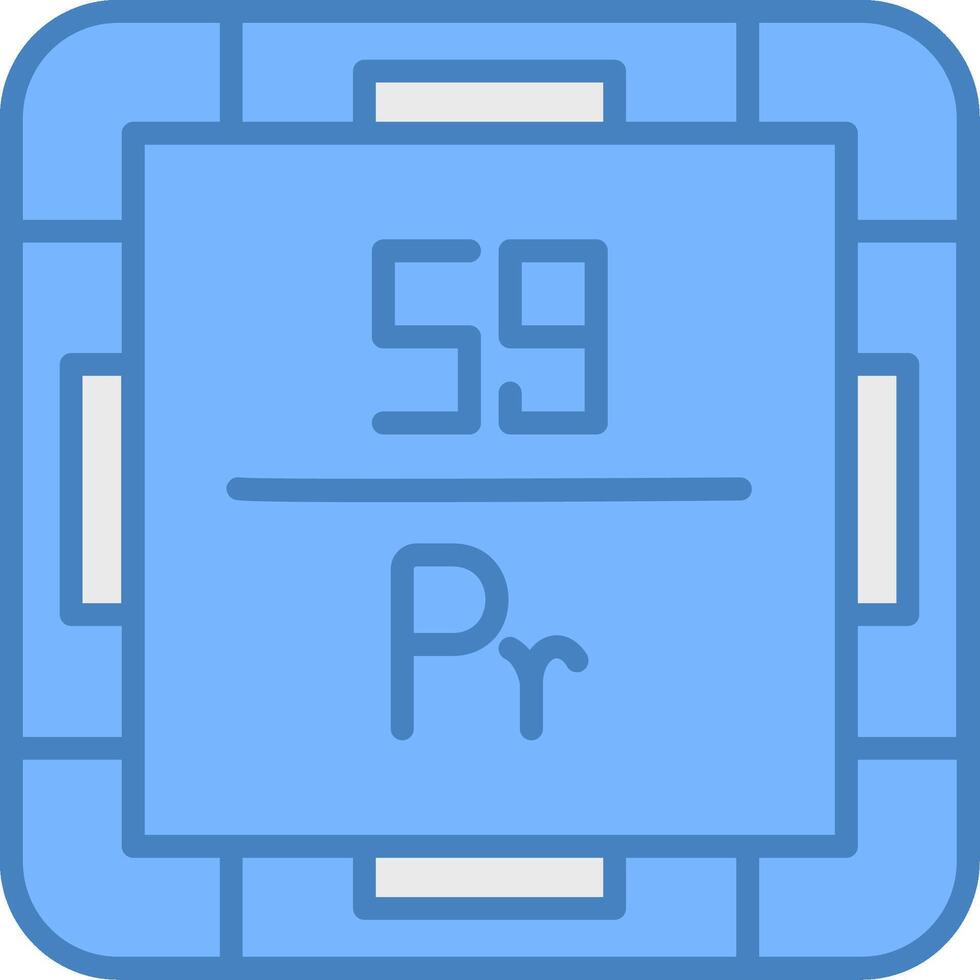 Praseodymium Clean UX Fragment vector
