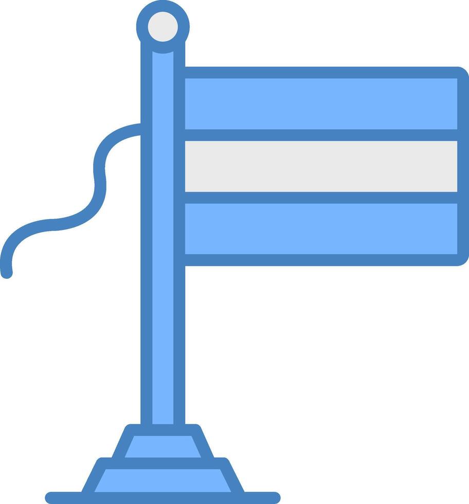 Mauritius Flag Optimized Icon Feature vector