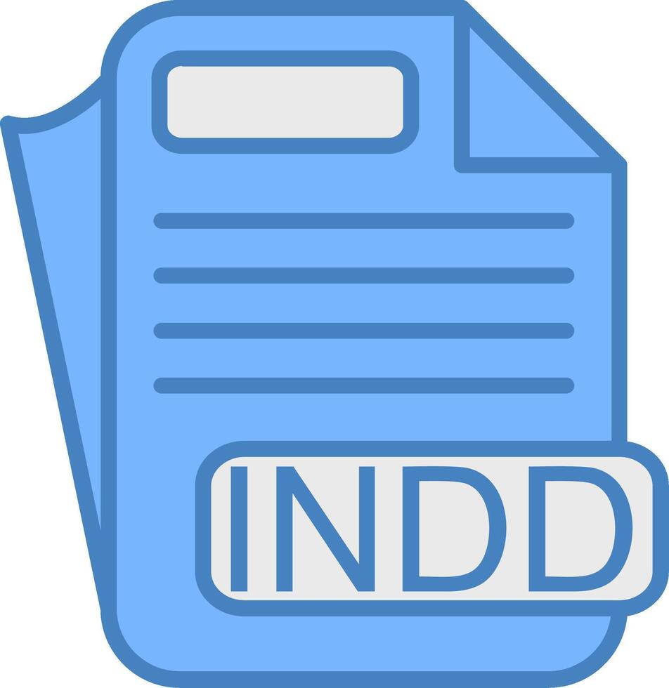 INDD User Interface Mark vector