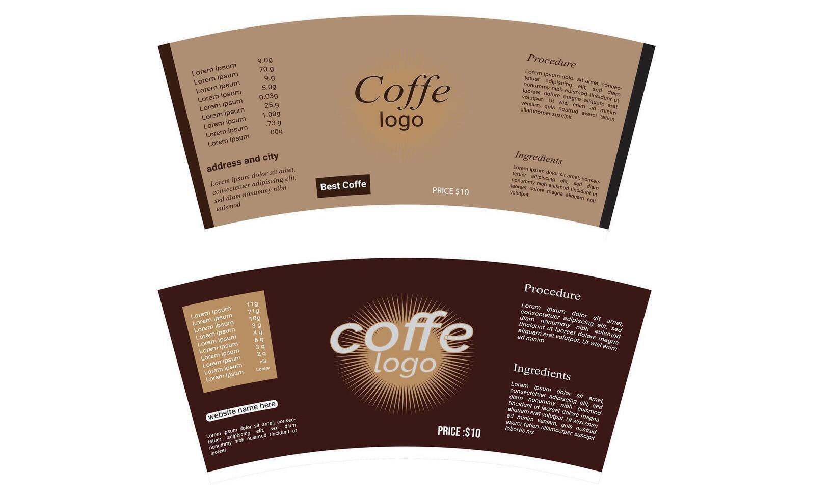 Coffee Cup Design vector