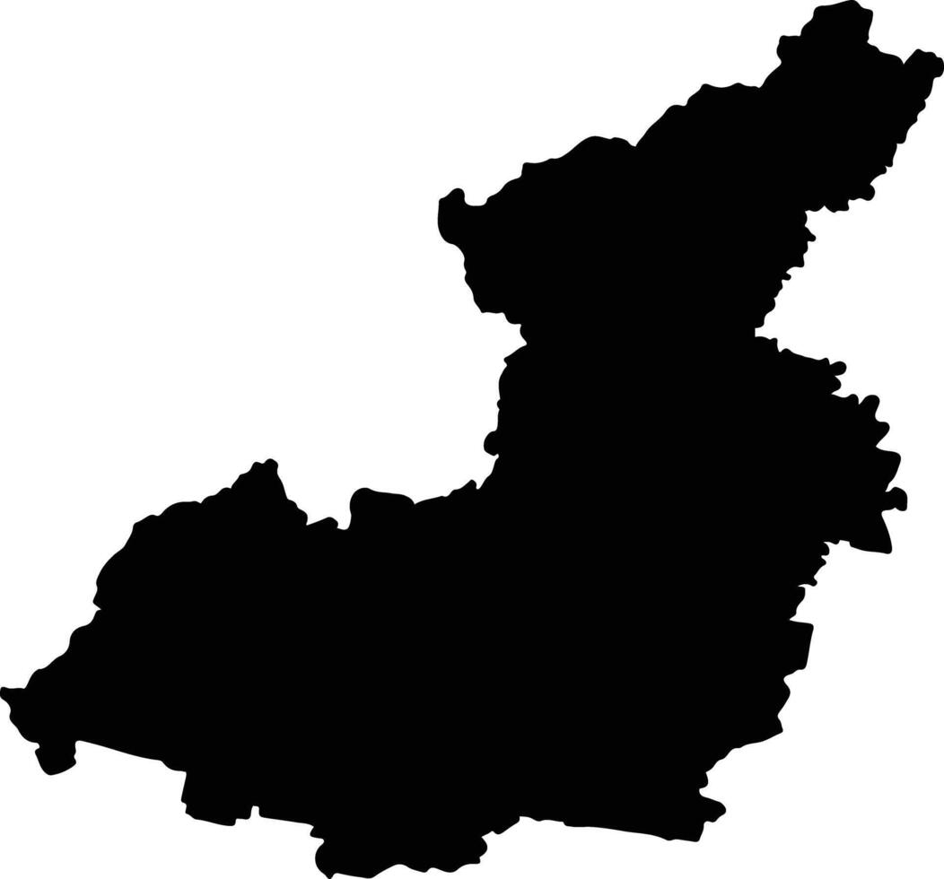 Tenterfield Australia silhouette map vector