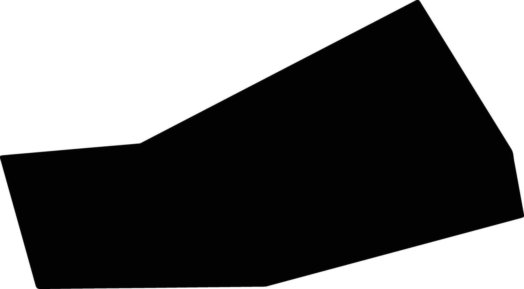 Teplyk Ukraine silhouette map vector