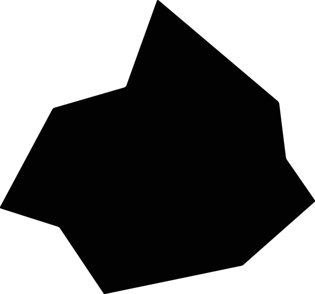Tera Cyprus silhouette map vector