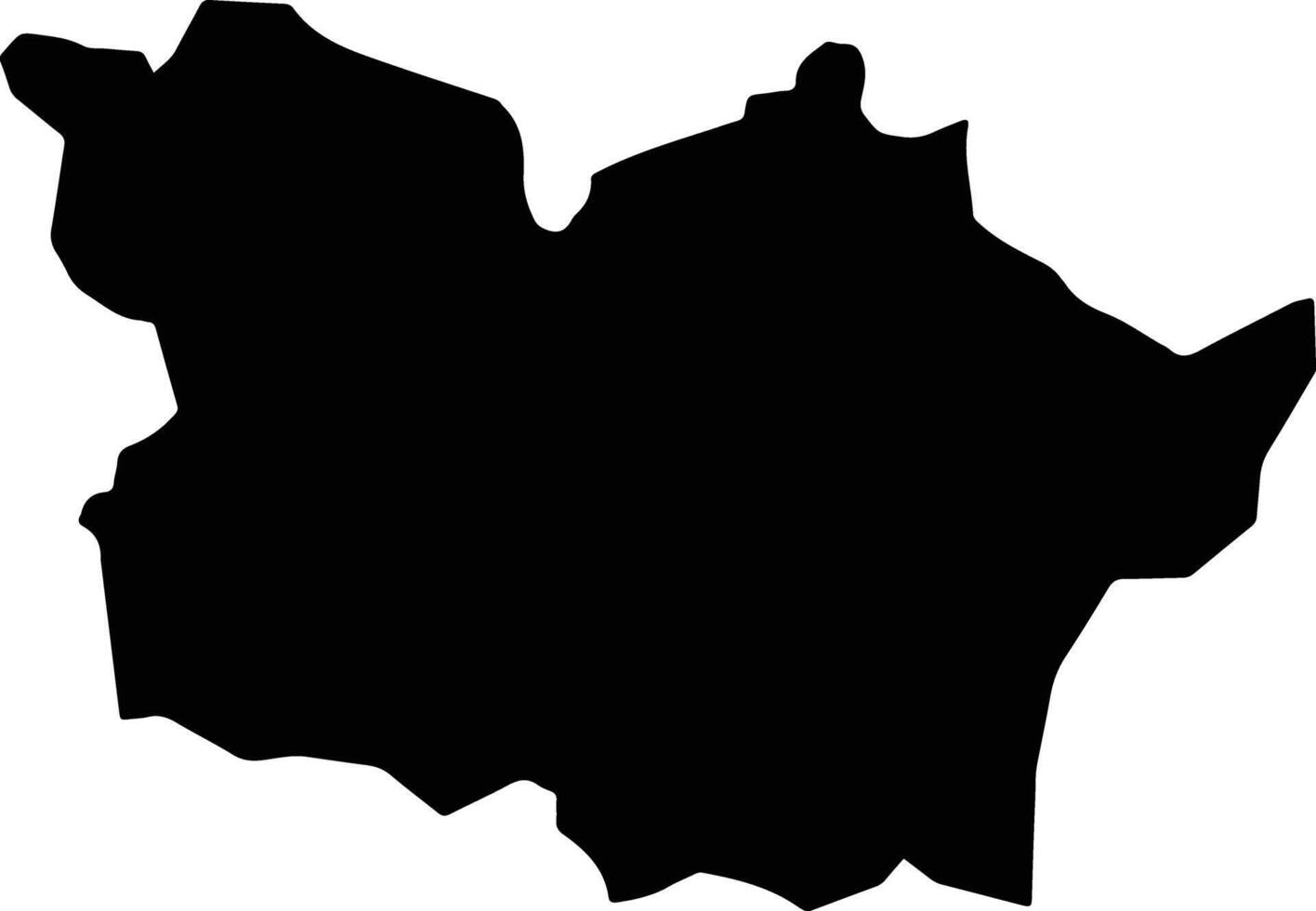 Tercer Frente Cuba silhouette map vector